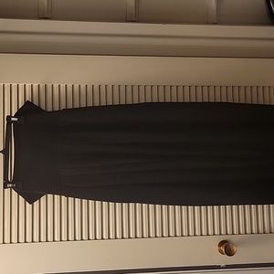 Strapless black H&M dress size 8
